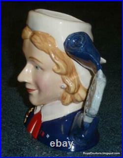 Nurse Royal Doulton Character Toby Jug D7216 With Box VERY RARE GIFT