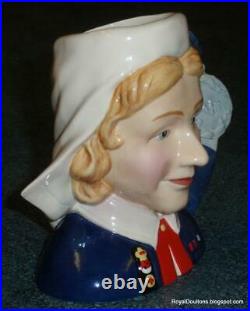 Nurse Royal Doulton Character Toby Jug D7216 With Box VERY RARE GIFT