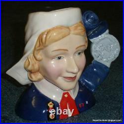 Nurse Royal Doulton Character Toby Jug D7216 With Box VERY RARE GIFT