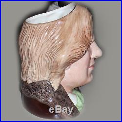 OSCAR WILDE Royal Doulton CHARACTER Jug NEW NEVER SOLD D7146 7 tall LARGE