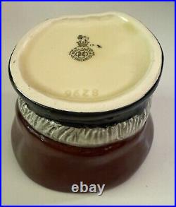 Old Charley Sugar Bowl, Royal Doulton, England 8296, 2.5 D6012 1939-1960