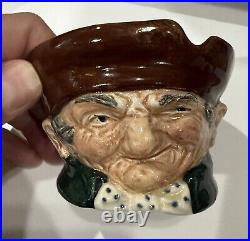 Old Charley Sugar Bowl, Royal Doulton, England 8296, 2.5 D6012 1939-1960