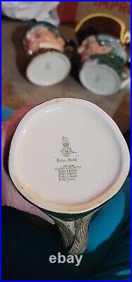 Original vintage Royal Doulton character jug mug pitcher lot