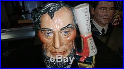 PASCOE & COMPANY Royal Doulton Abraham Lincoln Character Jug mug ONLY 250 made