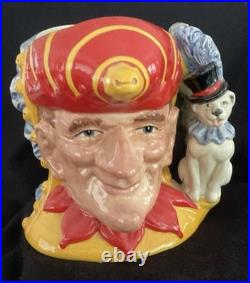 PUNCH AND JUDY Royal Doulton Large Character Jug