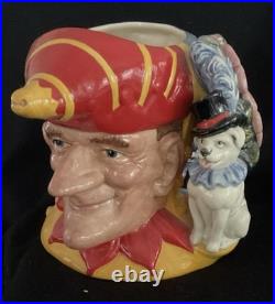 PUNCH AND JUDY Royal Doulton Large Character Jug