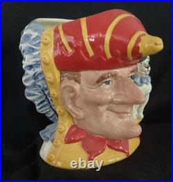 PUNCH AND JUDY Royal Doulton Large Character Jug