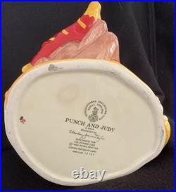 PUNCH AND JUDY Royal Doulton Large Character Jug