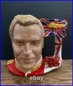 Pascoe & Co'prince William' Large Character Jug 2012 7.5 Ltd. To 500 Rare