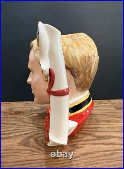 Pascoe & Co'prince William' Large Character Jug 2012 7.5 Ltd. To 500 Rare