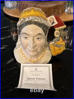 Queen Victoria Royal Doulton, D7152, Toby Character Jug Of The Year 2001 RARE