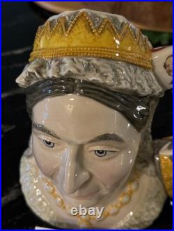 Queen Victoria Royal Doulton, D7152, Toby Character Jug Of The Year 2001 RARE