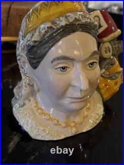 Queen Victoria Royal Doulton, D7152, Toby Character Jug Of The Year 2001 RARE