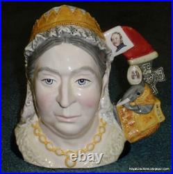 Queen Victoria Royal Doulton Toby Character Jug Of The Year 2001 D7152 RARE