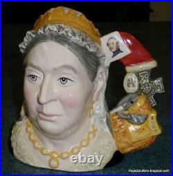 Queen Victoria Royal Doulton Toby Character Jug Of The Year 2001 D7152 RARE