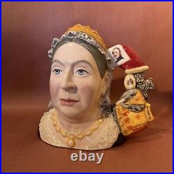 Queen Victoria Royal Doulton Toby Jug of the Year #197/1000 D7152 with COA