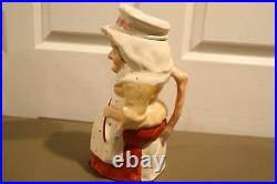 RARE Antique Staffordshire 19th Century Toby Mug Jug Punch and Judy Character