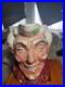 RARE Large Royal Doulton White-Haired Clown Toby Jug D6558