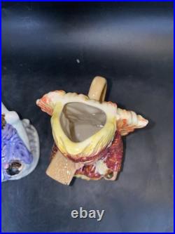 RARE Pair of Royal Doulton Toby Jugs Ice Queen & Fire King Limited Edition