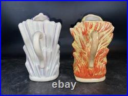 RARE Pair of Royal Doulton Toby Jugs Ice Queen & Fire King Limited Edition
