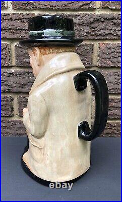 RARE ROYAL DOULTON LARGE WINSTON CHURCHILL TOBY JUG PITCHER STAMPED 8360 1940s