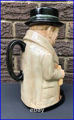 RARE ROYAL DOULTON LARGE WINSTON CHURCHILL TOBY JUG PITCHER STAMPED 8360 1940s