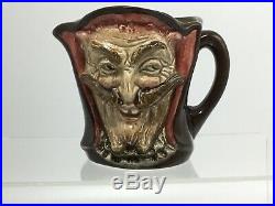 RARE Royal Doulton 2 Faced Mephistopheles Devil Character Jug With Verse Perfect