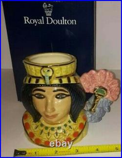 RARE Royal Doulton ANKHESENAMUN Character Jug Ltd Edn 391/1500 COA and Box 1998