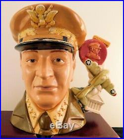 RARE Royal Doulton Character Jug General MacArthur D7264 RARE