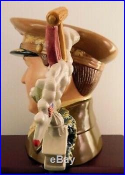 RARE Royal Doulton Character Jug General MacArthur D7264 RARE