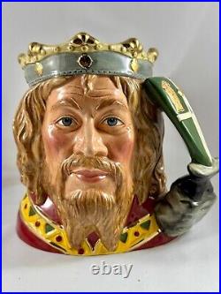 RARE! Royal Doulton Character Jug/Mug King Arthur Large D7055-Limited Edition