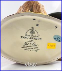 RARE! Royal Doulton Character Jug/Mug King Arthur Large D7055-Limited Edition