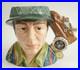RARE Royal Doulton D7268 World War WWII US Army Soldier BIG Character Jug 31/350