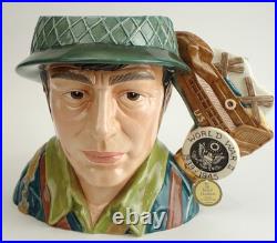 RARE Royal Doulton D7268 World War WWII US Army Soldier BIG Character Jug 31/350