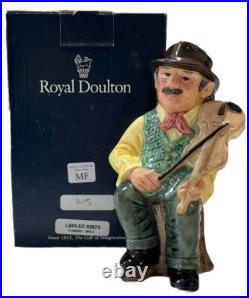 RARE Royal Doulton Romany Tobies Set D7139 Male D7140 Female Toby Jugs LTD EDN