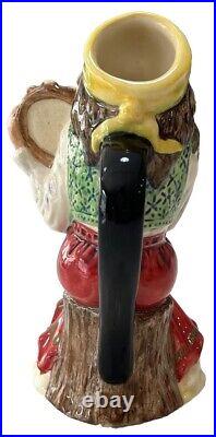 RARE Royal Doulton Romany Tobies Set D7139 Male D7140 Female Toby Jugs LTD EDN