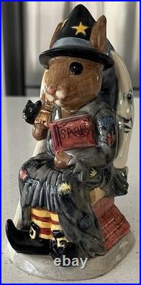 RARE Royal Doulton Witching-Time Bunnykins Toby Jug D7166 LIMITED EDN Box+ COA