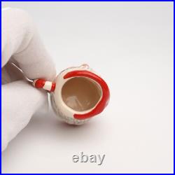 RARE Tiny Royal Doulton Santa Claus Candy Cane Toby Mug Candy Cane Handle 1.5