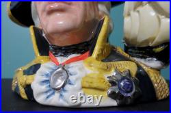 ROYAL DOULTON 1992 Character Jug of the Year VICE-ADMIRAL LORD NELSON with COA