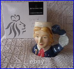 ROYAL DOULTON 5 NURSE Character Toby Jug D7216 signed plus ORIGINAL BOX