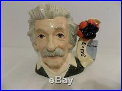 ROYAL DOULTON'Albert Einstein' D7023 LARGE TOBY CHARACTER JUG