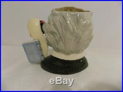 ROYAL DOULTON'Albert Einstein' D7023 LARGE TOBY CHARACTER JUG