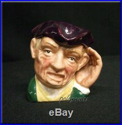 ROYAL DOULTON'Ard of Earing D6594 Miniature Character Jug Retired