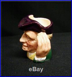 ROYAL DOULTON'Ard of Earing D6594 Miniature Character Jug Retired