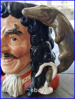 ROYAL DOULTON'CAPTAIN HOOK' LARGE CHARACTER Of The Year JUG D6947 1994