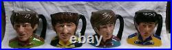 ROYAL DOULTON Complete SET of BEATLES Character Jugs all EXCELLENT