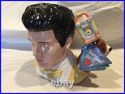 ROYAL DOULTON ELVIS CHARACTER JUG ALL SHOOK UP EP8 Limited Edition #597/1700