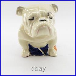 ROYAL DOULTON ENGLISH BULLDOG UNION JACK CHARACTER FIGURINE R&N 645658 circa 40s