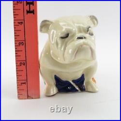 ROYAL DOULTON ENGLISH BULLDOG UNION JACK CHARACTER FIGURINE R&N 645658 circa 40s