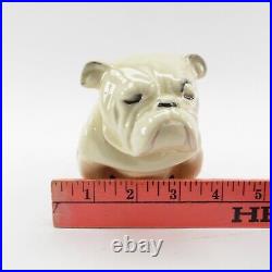 ROYAL DOULTON ENGLISH BULLDOG UNION JACK CHARACTER FIGURINE R&N 645658 circa 40s